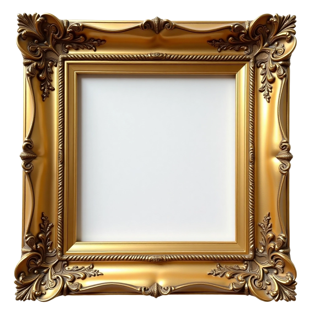 Ornate Gold Frame